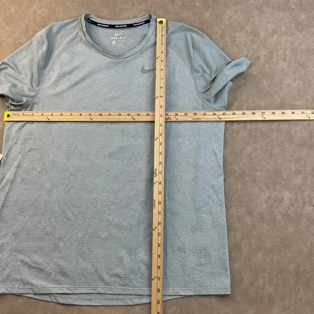 Nike T-Shirt Men Sz XL Miller Breathe Running Lightweight Crewneck Camo 904661